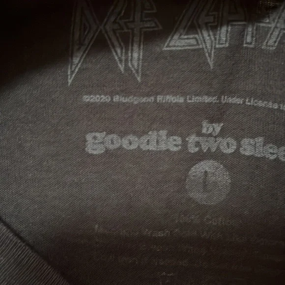 Def Leopard Vintage 1983 design, neon colors Long sleeve shirt men sz L unisex - Picture 5 of 6